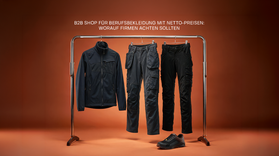 B2B Shop für Berufsbekleidung mit Netto-Preisen: Worauf Firmen achten sollten