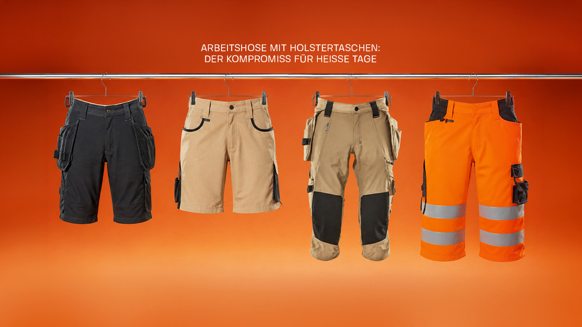 ARBEITSHOSE MIT HOLSTERTASCHEN: DER KOMPROMISS FÜR HEISSE TAGE