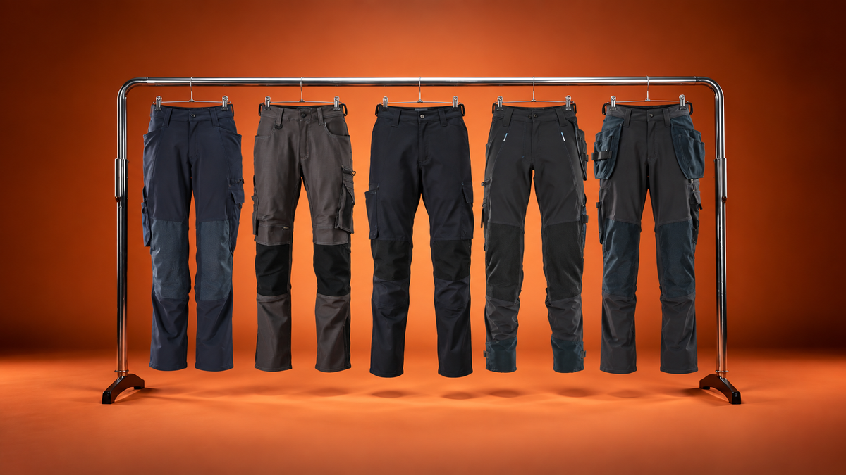 Arbeitshose mit Stretch und Slim Fit: die besten Modelle für Handwerker