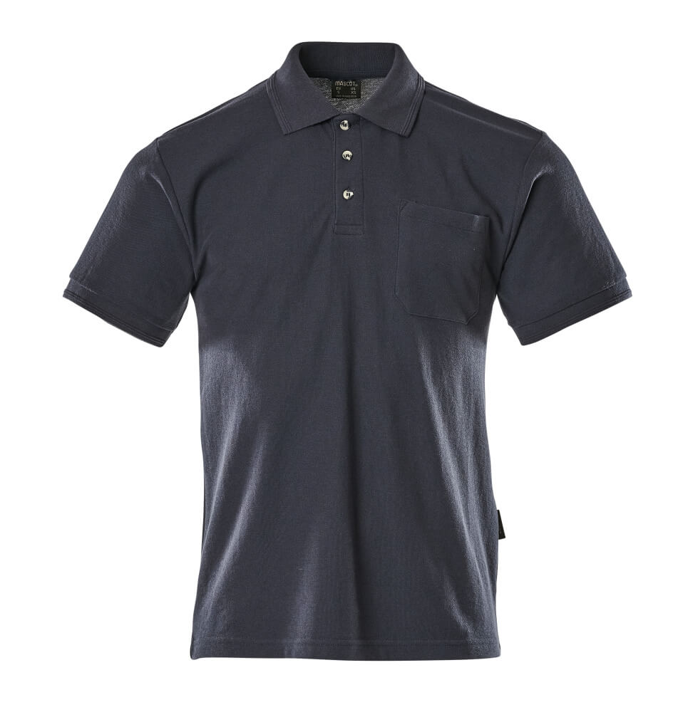 Poloshirt mit Brusttasche CROSSOVER marineblau