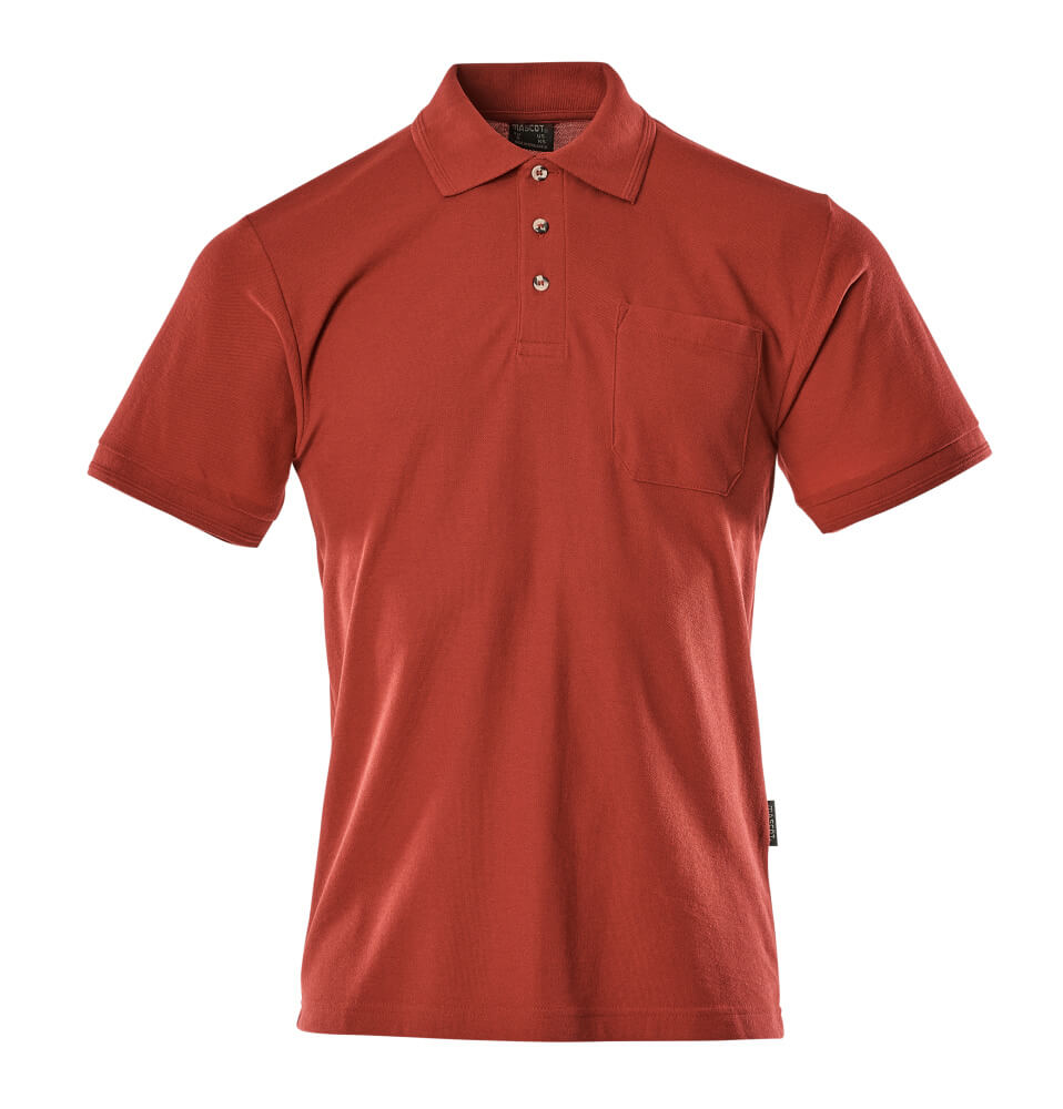 Poloshirt mit Brusttasche CROSSOVER rot