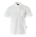 Poloshirt mit Brusttasche CROSSOVER weiß