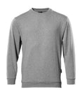 Sweatshirt CROSSOVER grey-flecked