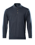Polo Sweatshirt CROSSOVER dunkelblau