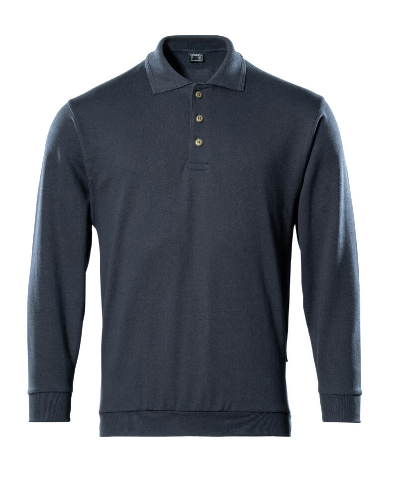 Polo Sweatshirt CROSSOVER dunkelblau