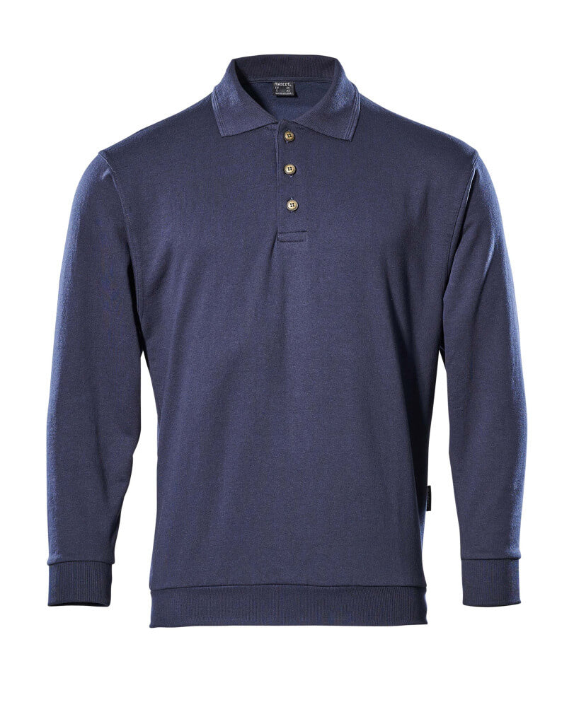 Polo Sweatshirt CROSSOVER marineblau