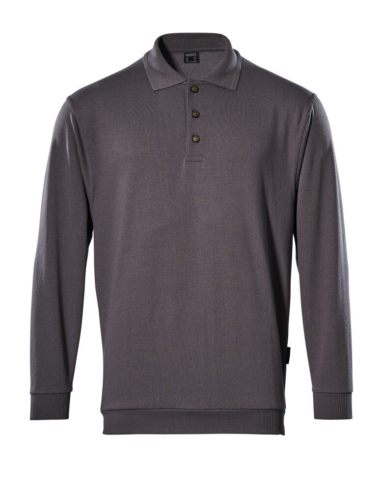 Polo Sweatshirt CROSSOVER anthrazit