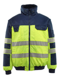 Pilot Jacket SAFE IMAGE hi-vis yellow/navy