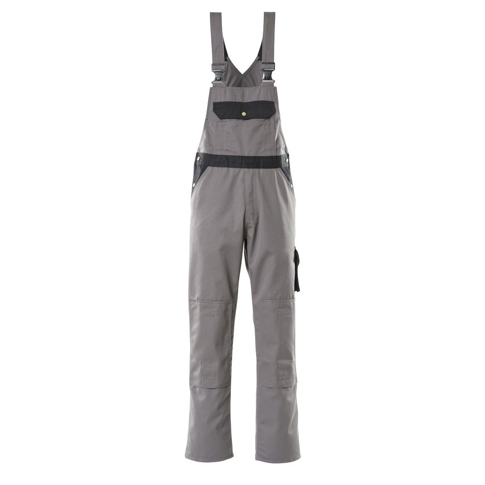 Latzhose mit Kniepolstertaschen IMAGE anthracite/black
