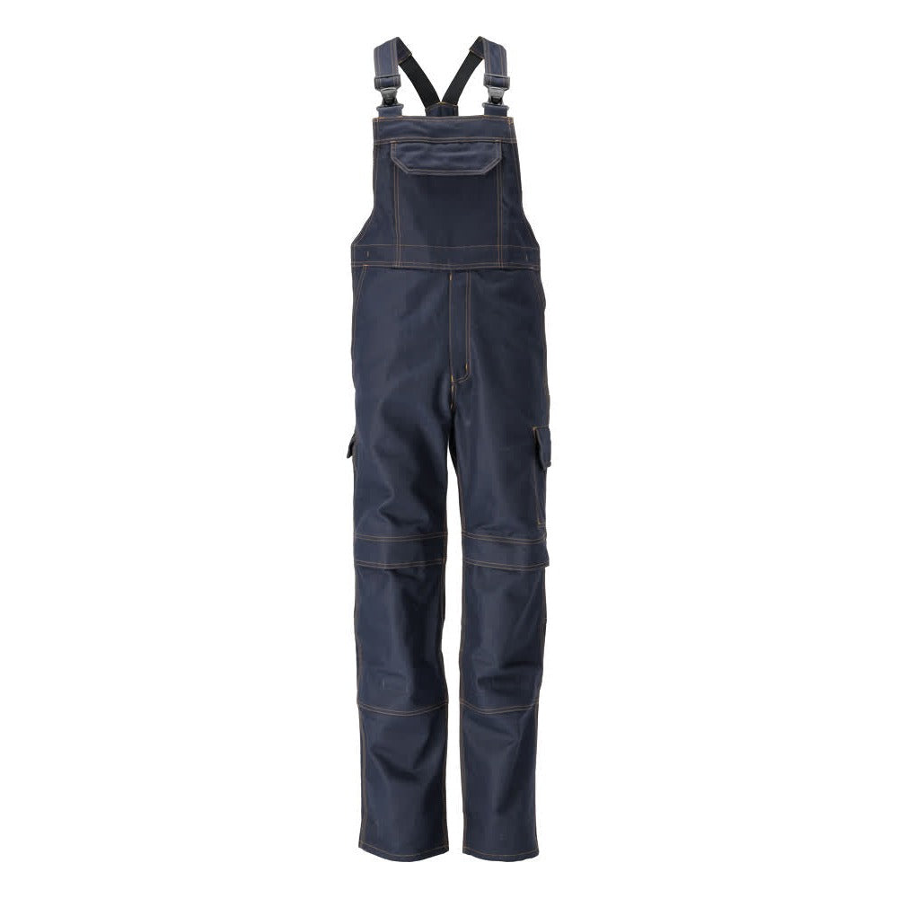 Latzhose mit Kniepolstertaschen MULTISAFE dunkelblau