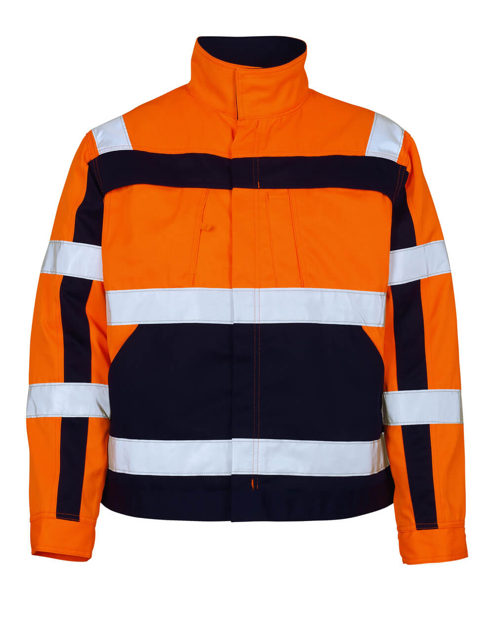 Arbeitsjacke SAFE COMPETE hi-vis orange/navy