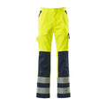 Arbeitshose mit Kniepolstertaschen SAFE COMPETE hi-vis yellow/navy