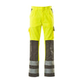 Arbeitshose mit Kniepolstertaschen SAFE COMPETE hi-vis yellow/anthracite