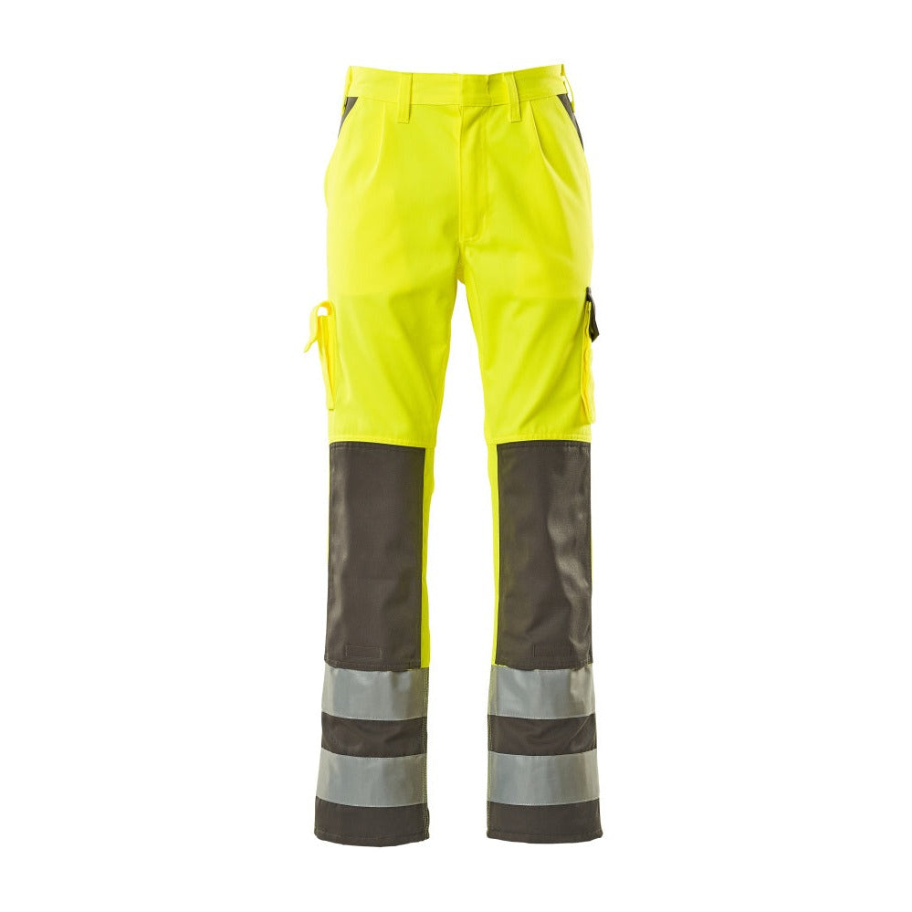 Arbeitshose mit Kniepolstertaschen SAFE COMPETE hi-vis yellow/anthracite