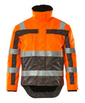 Winterjacke SAFE COMPETE hi-vis orange/anthracite