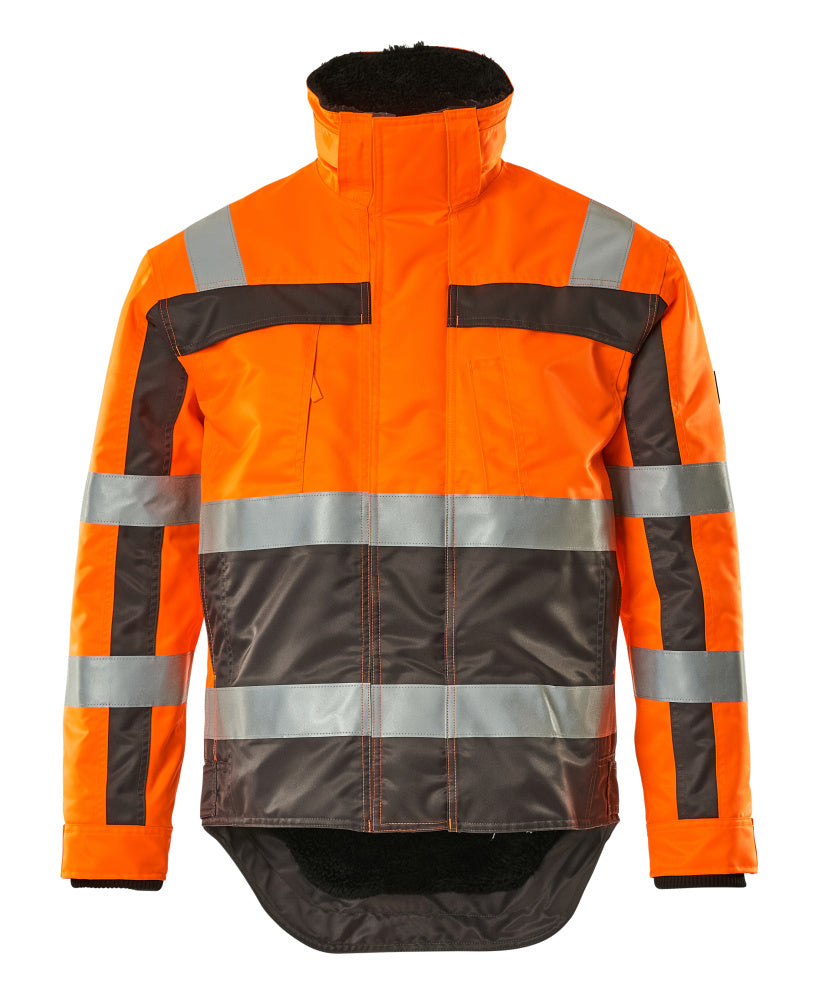 Winterjacke SAFE COMPETE hi-vis orange/anthracite