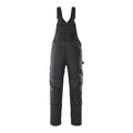 Latzhose mit Kniepolstertaschen HARDWEAR schwarz