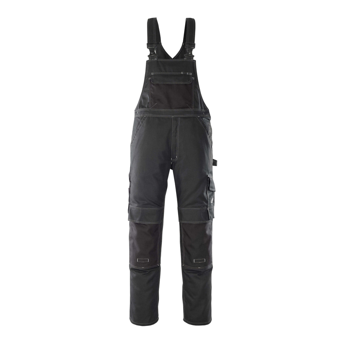 Latzhose mit Kniepolstertaschen HARDWEAR schwarz