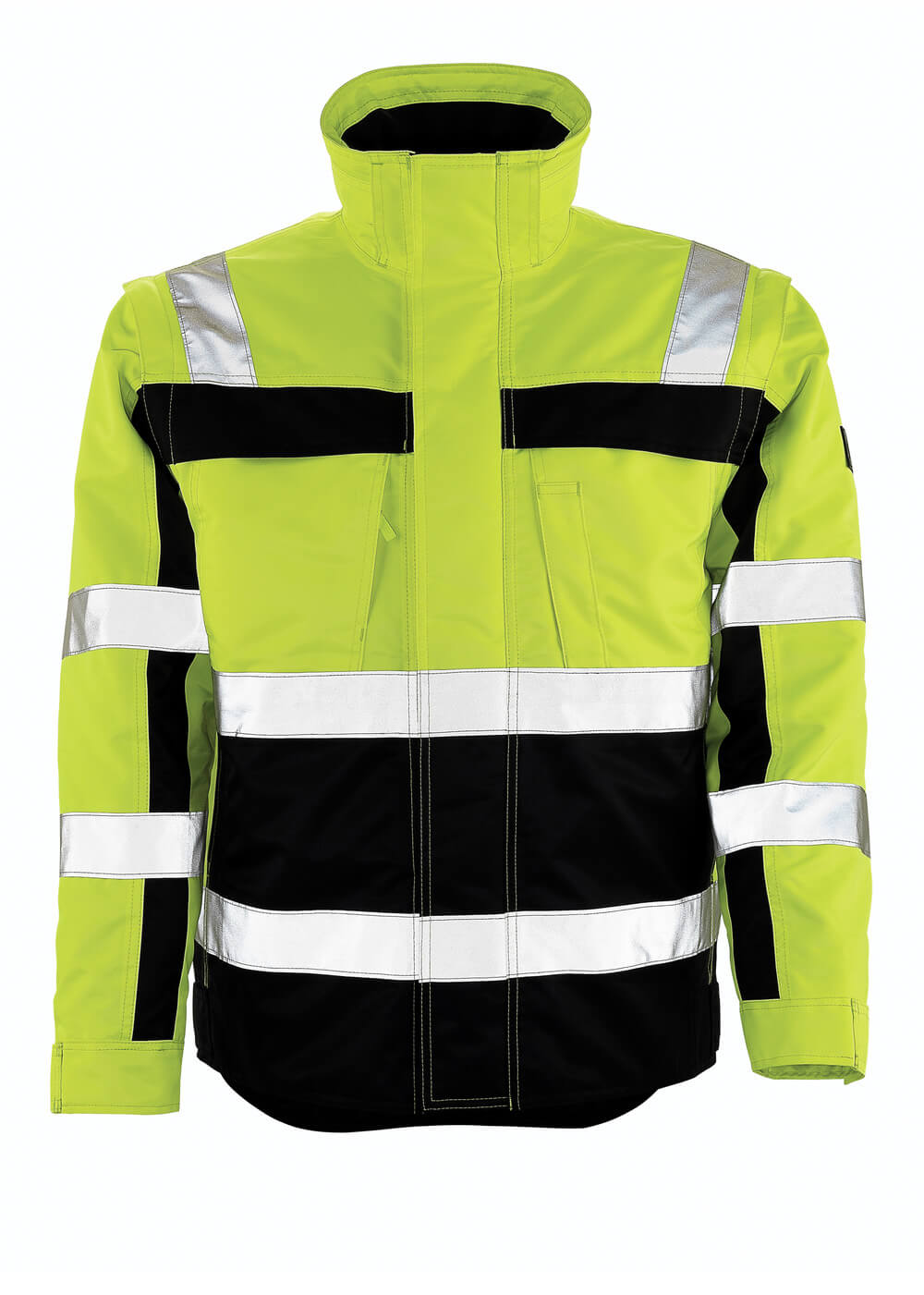Winterjacke SAFE COMPETE hi-vis yellow/navy