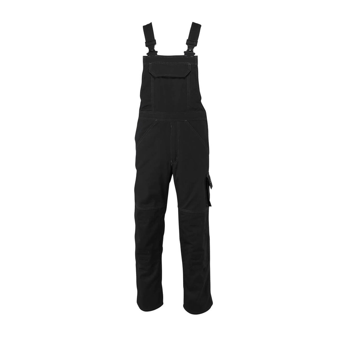 Latzhose mit Kniepolstertaschen INDUSTRY schwarz