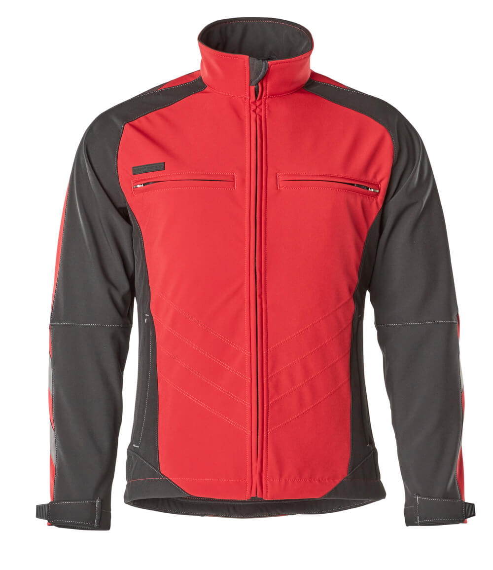 Softshell-Jacke UNIQUE red/black