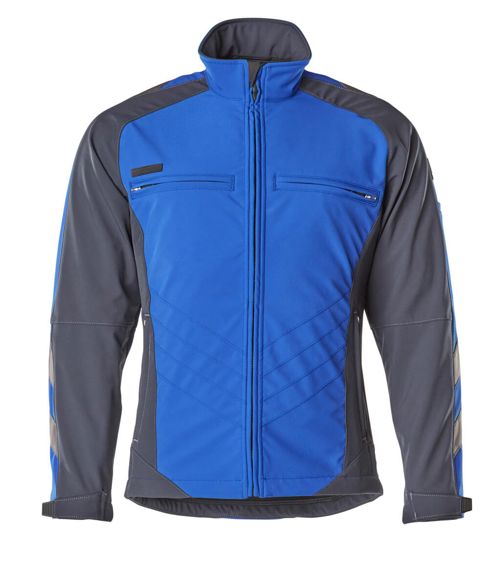 Softshell-Jacke UNIQUE royal/dark navy