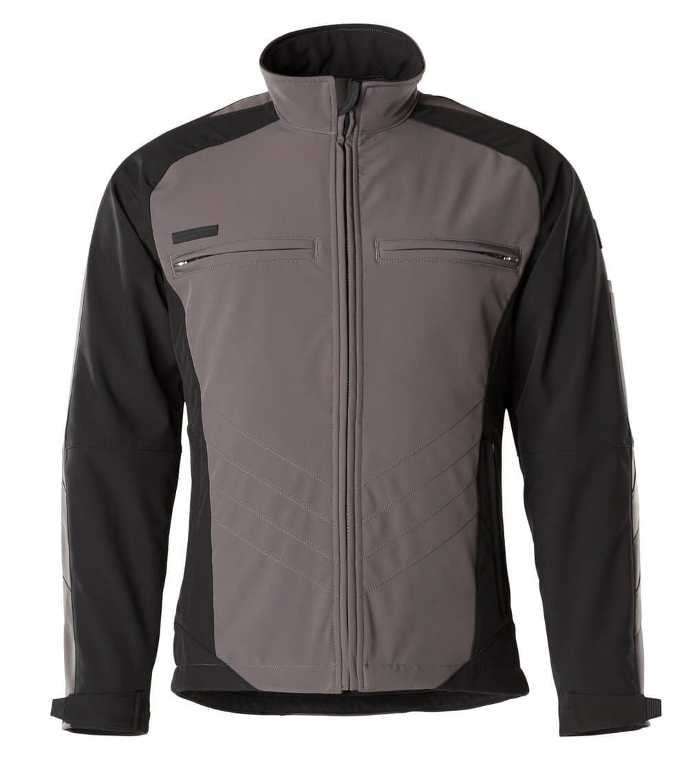 Softshell-Jacke UNIQUE anthracite/black