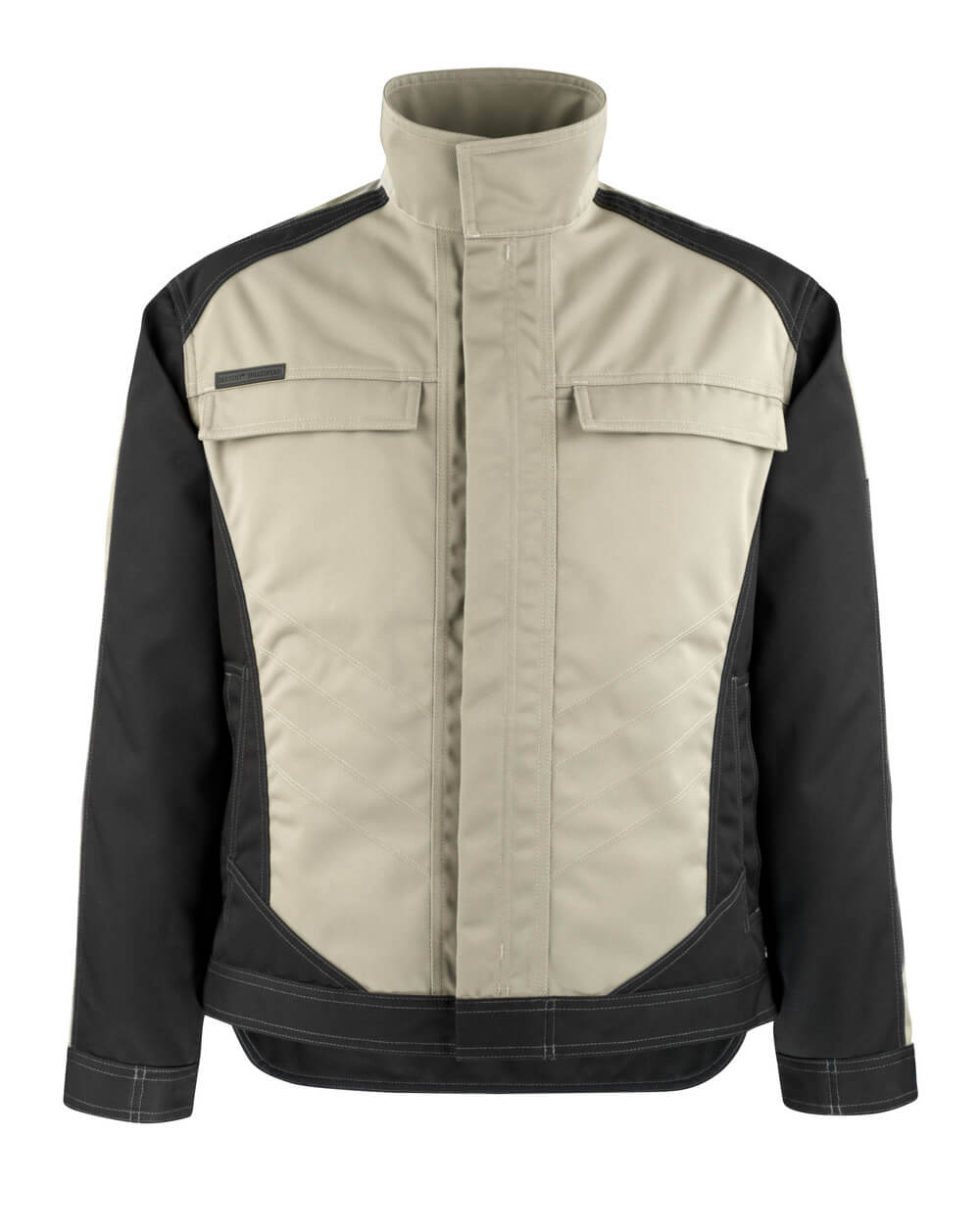 Arbeitsjacke UNIQUE light khaki/black