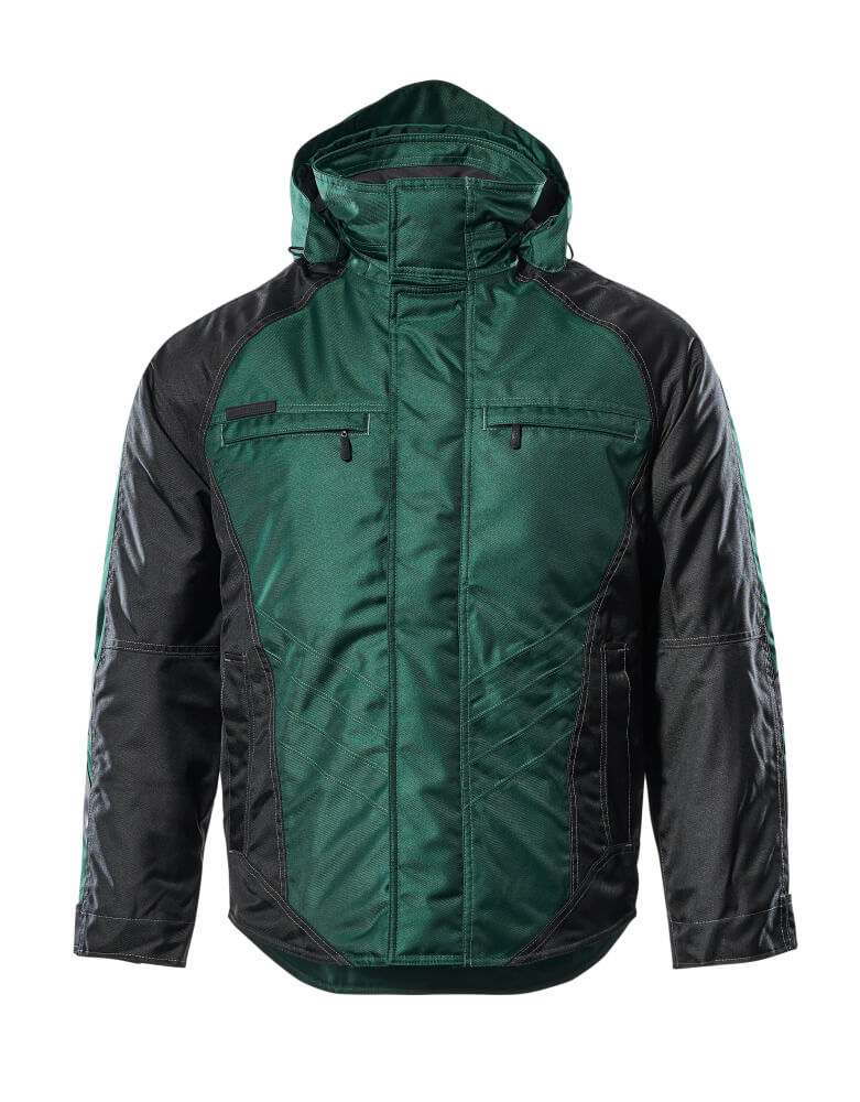 Winterjacke UNIQUE green/black