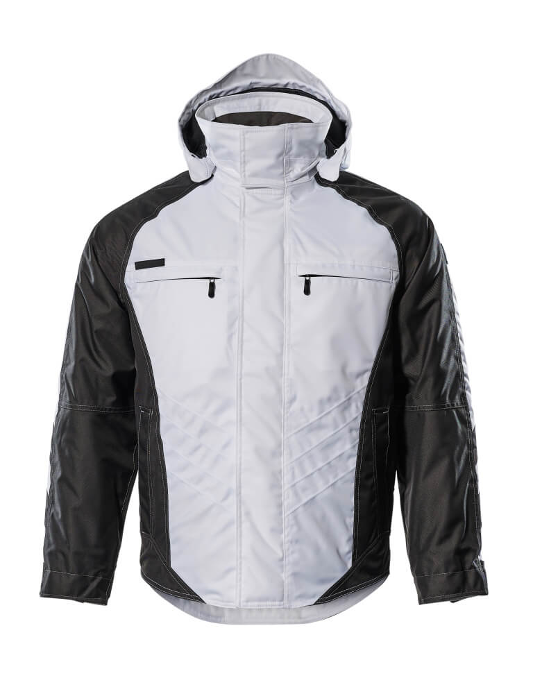 Winterjacke UNIQUE white/dark anthracite