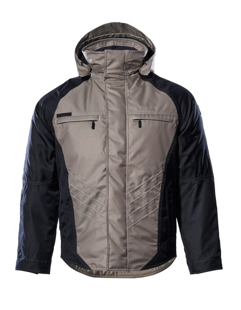 Winterjacke UNIQUE light khaki/black