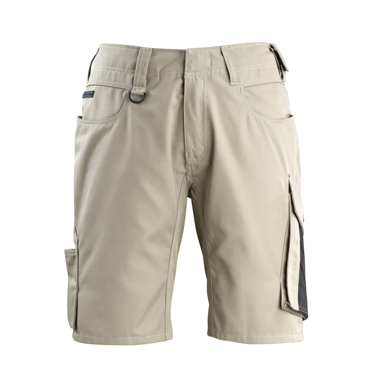 Arbeitsshorts UNIQUE light khaki/black