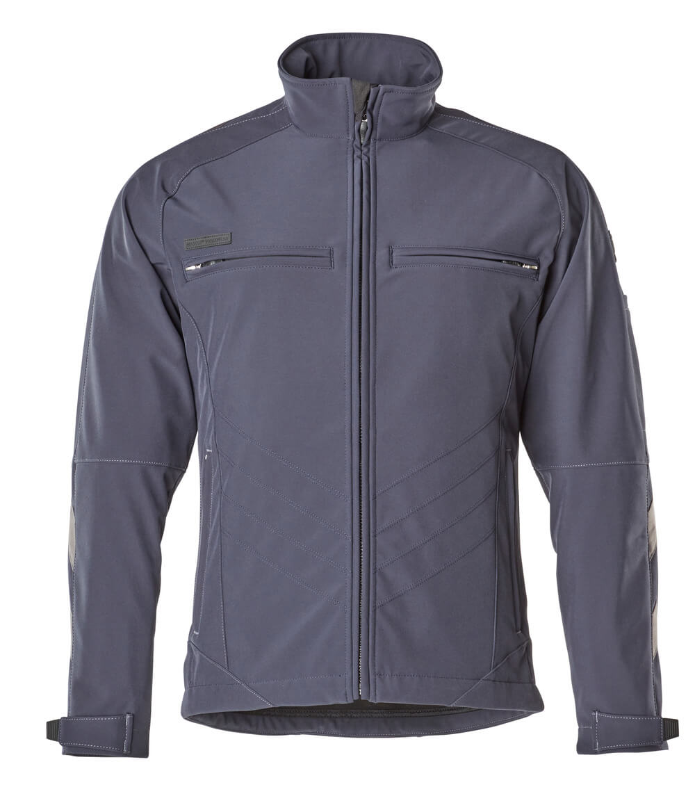Softshell-Jacke UNIQUE dunkelblau