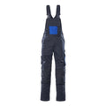 Latzhose mit Kniepolstertaschen UNIQUE dark navy/royal