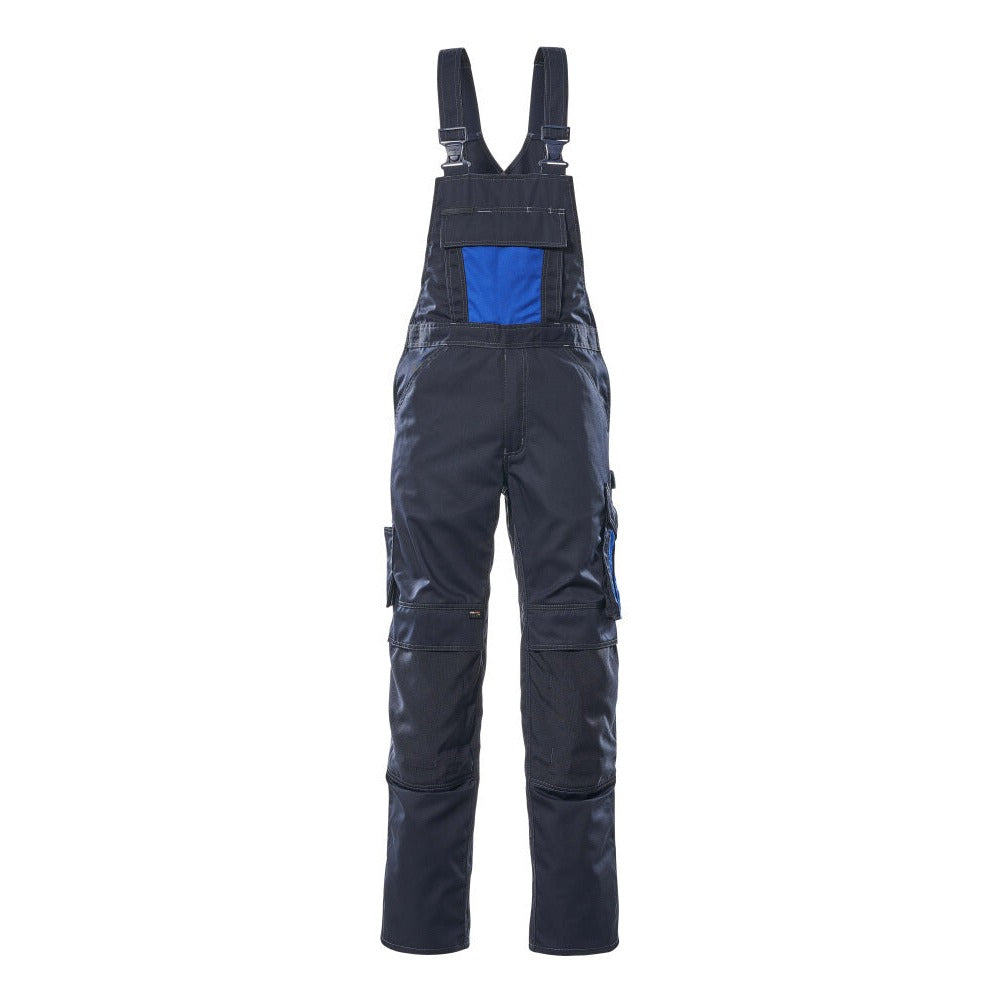 Latzhose mit Kniepolstertaschen UNIQUE dark navy/royal