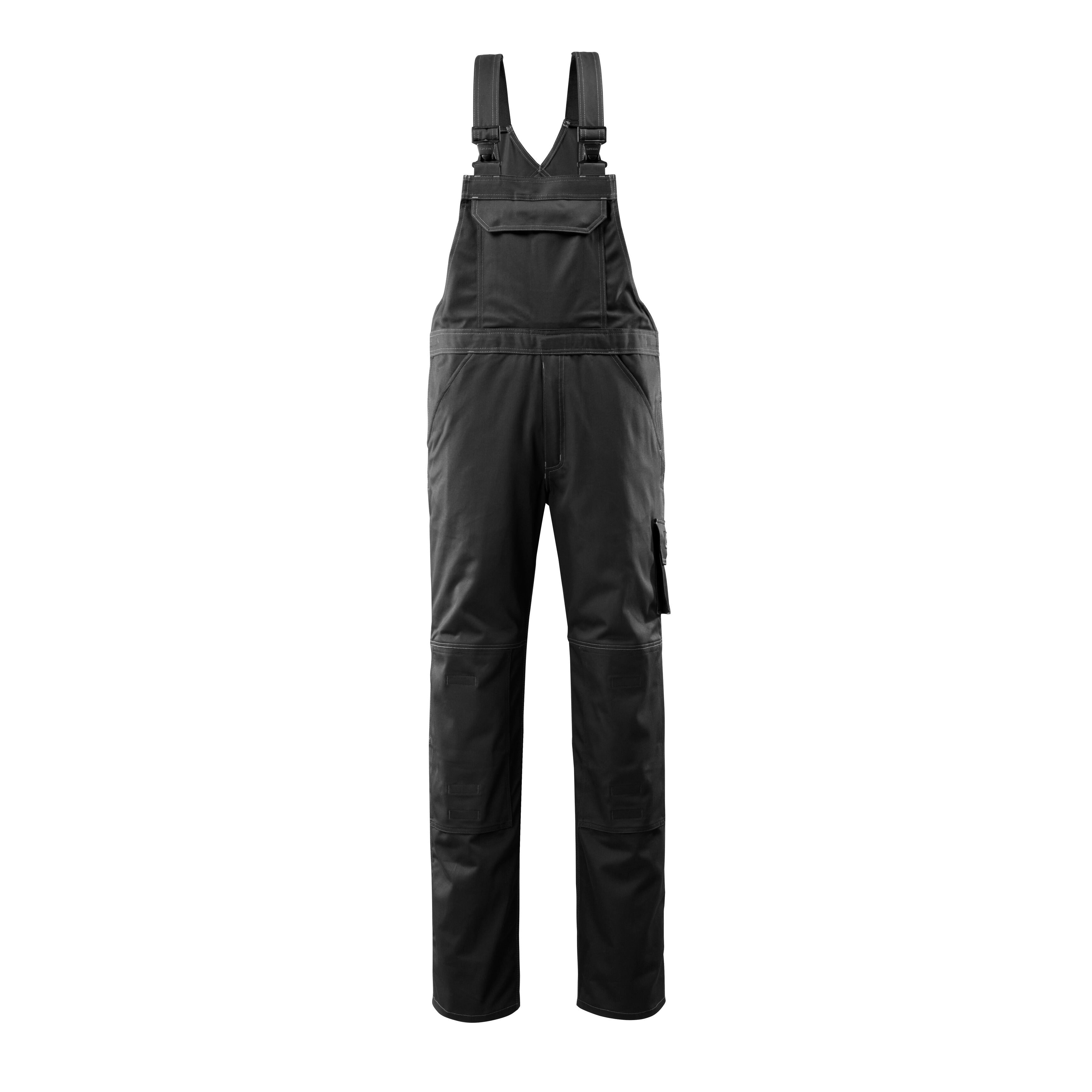Latzhose mit Kniepolstertaschen INDUSTRY schwarz