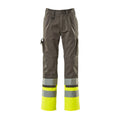 Arbeitshose mit Kniepolstertaschen SAFE COMPETE anthracite/hi-vis yellow