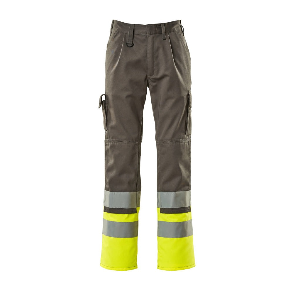 Arbeitshose mit Kniepolstertaschen SAFE COMPETE anthracite/hi-vis yellow