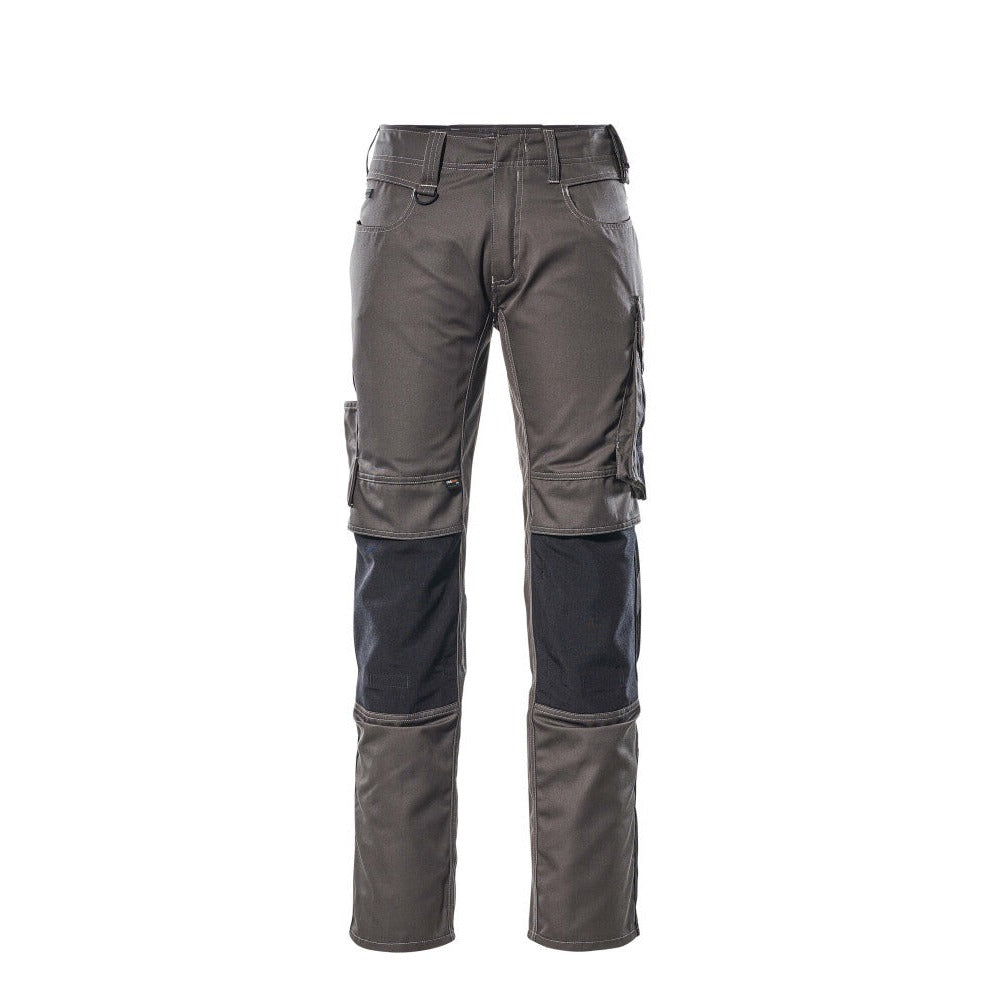 Arbeitshose mit Kniepolstertaschen UNIQUE dark anthracite/black