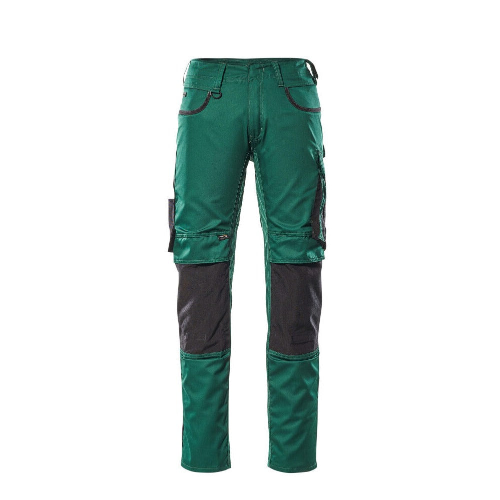 Arbeitshose mit Kniepolstertaschen UNIQUE green/black