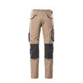 Arbeitshose mit Kniepolstertaschen UNIQUE light khaki/black