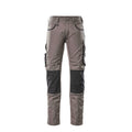 Arbeitshose mit Kniepolstertaschen UNIQUE anthracite/black