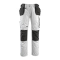 Arbeitshose mit Holstertaschen UNIQUE white/dark anthracite