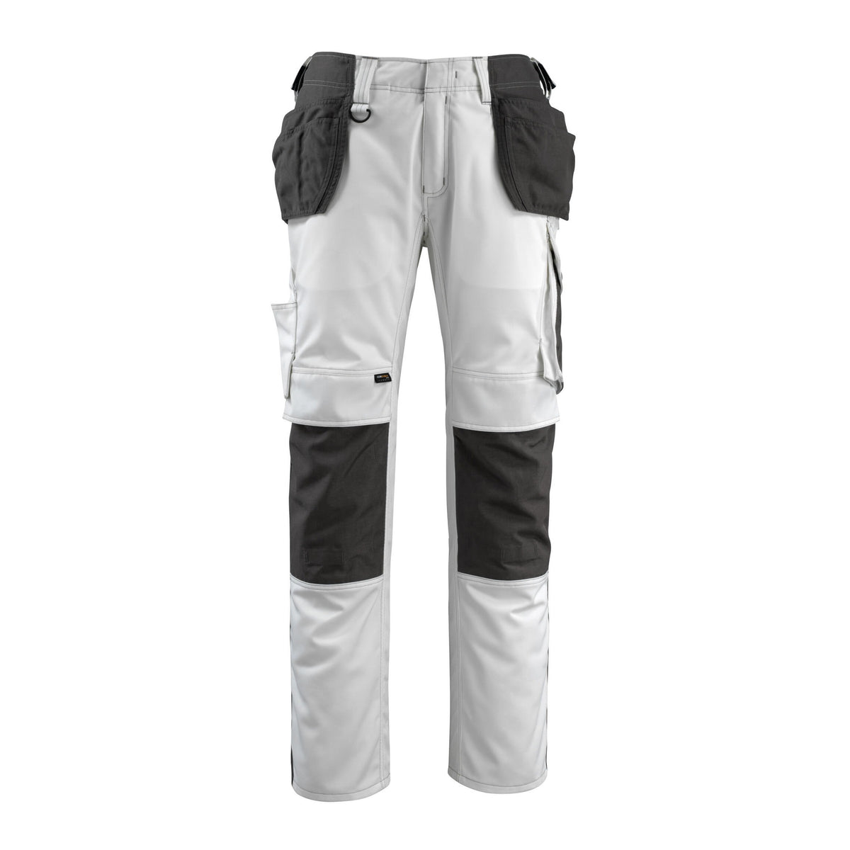 Arbeitshose mit Holstertaschen UNIQUE white/dark anthracite