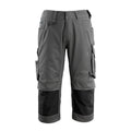 3/4 Arbeitshose mit Kniepolstertaschen UNIQUE dark anthracite/black