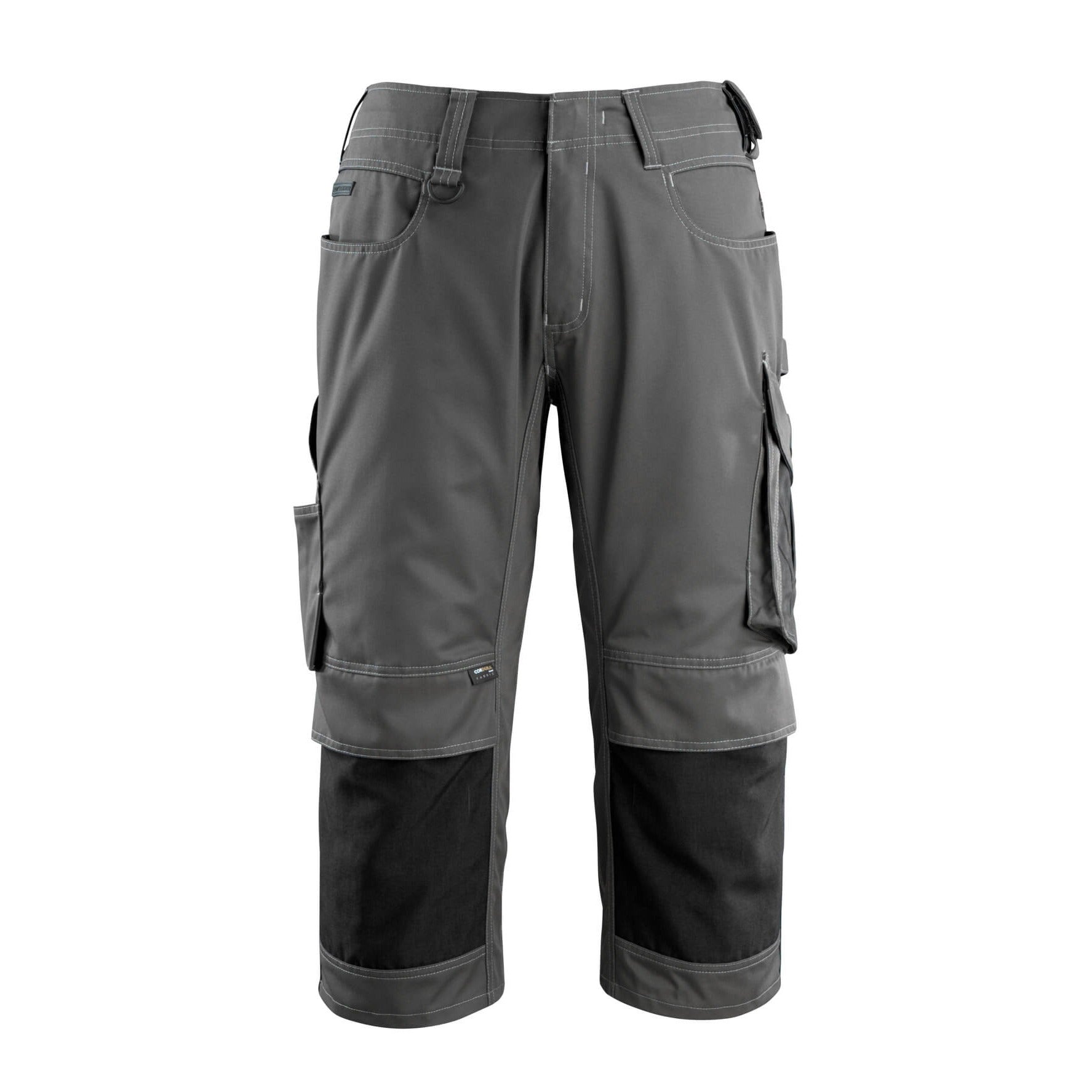 3/4 Arbeitshose mit Kniepolstertaschen UNIQUE dark anthracite/black