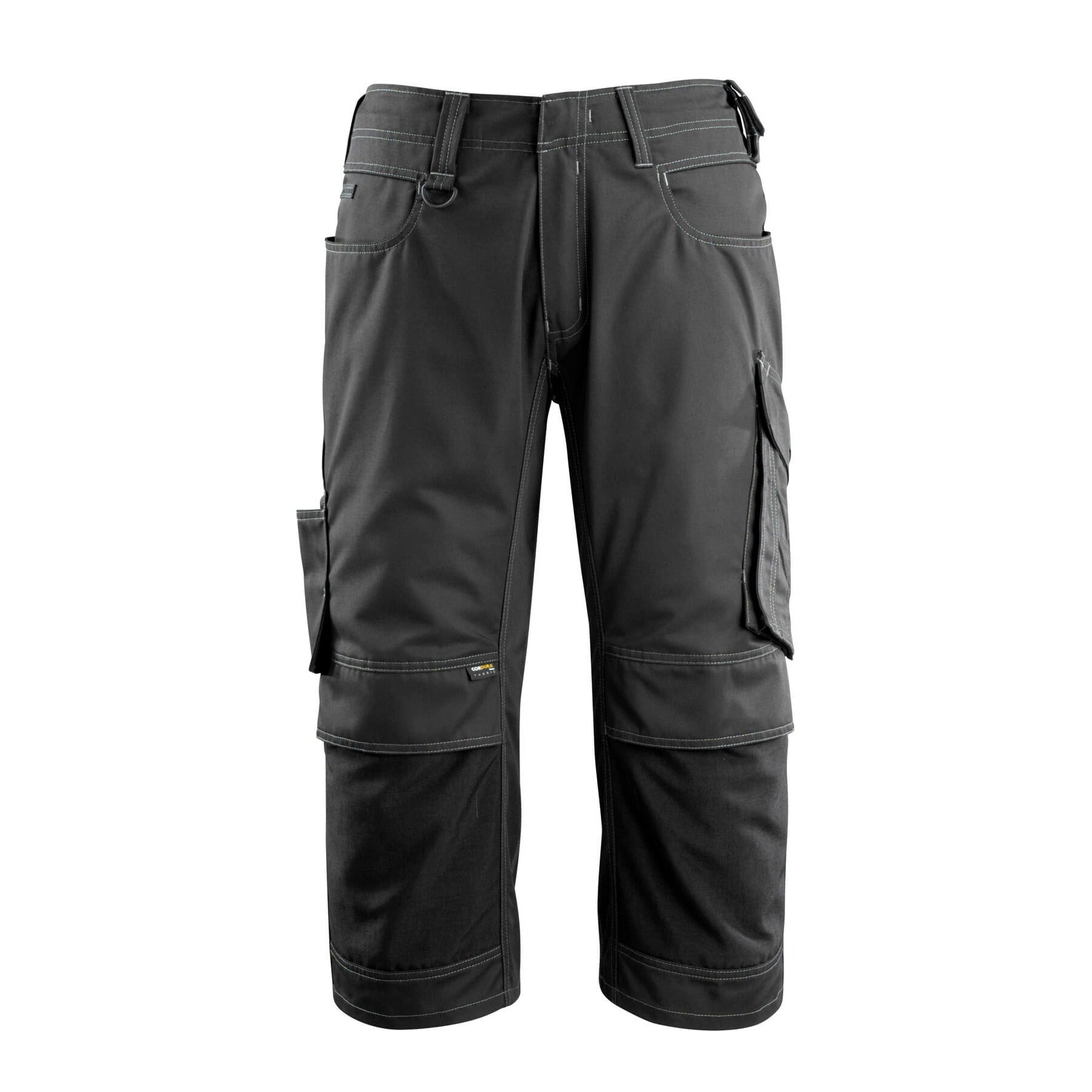 3/4 Arbeitshose mit Kniepolstertaschen UNIQUE schwarz