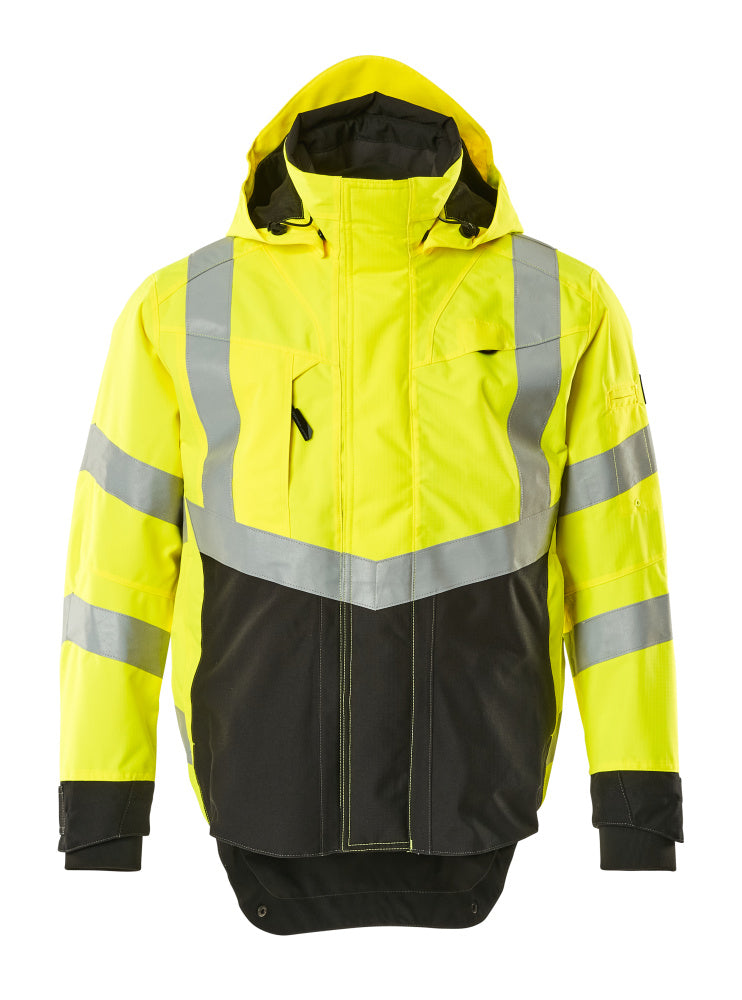 Hardshell-Jacke SAFE SUPREME hi-vis yellow/black