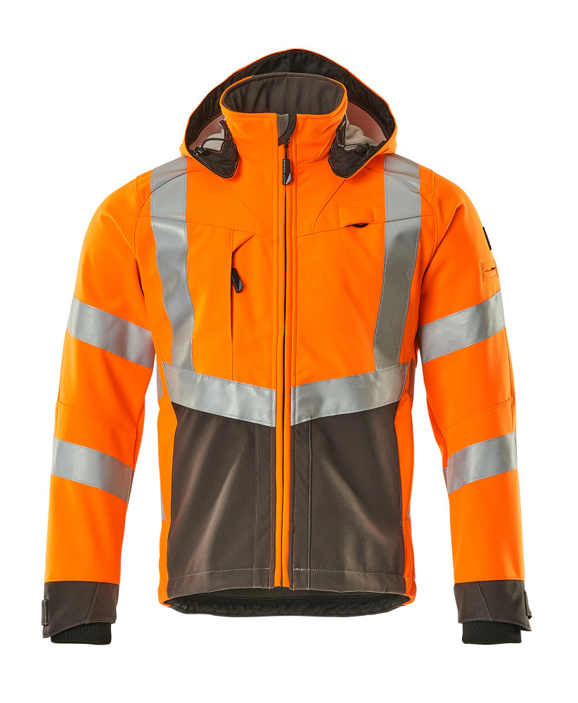 Softshell-Jacke SAFE SUPREME hi-vis orange/dark anthracite