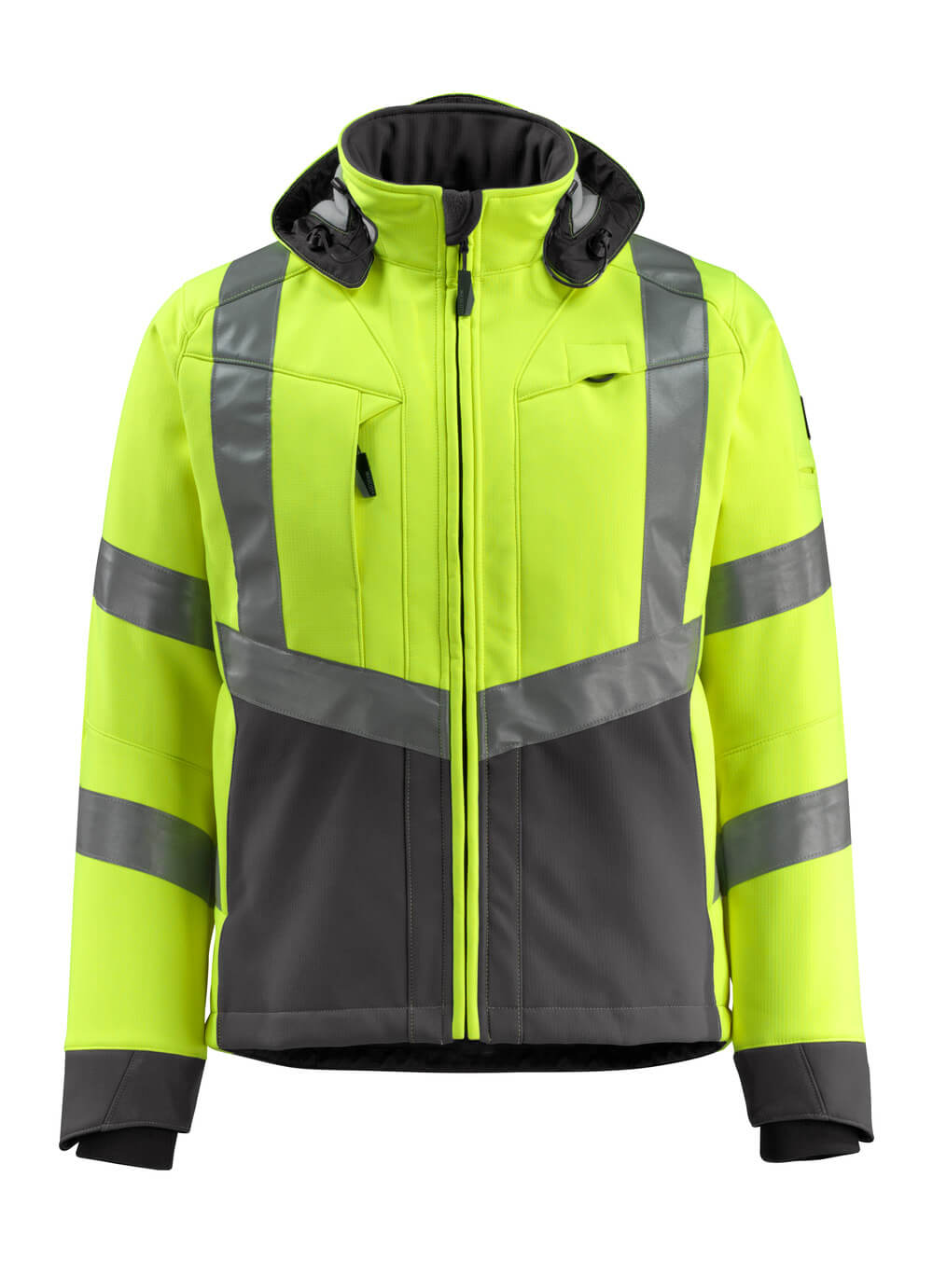 Softshell-Jacke SAFE SUPREME hi-vis yellow/dark anthracite